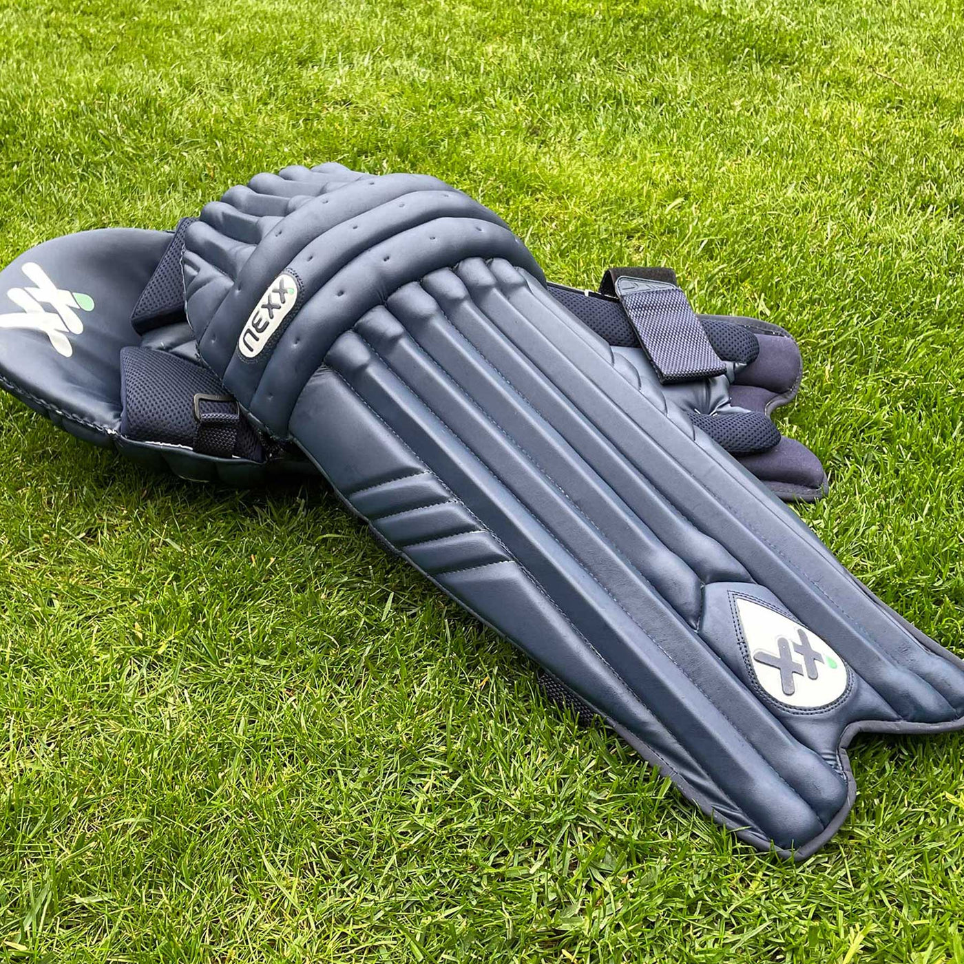 NEXX XX1 Women's Cricket Batting Pads - Navy Blue