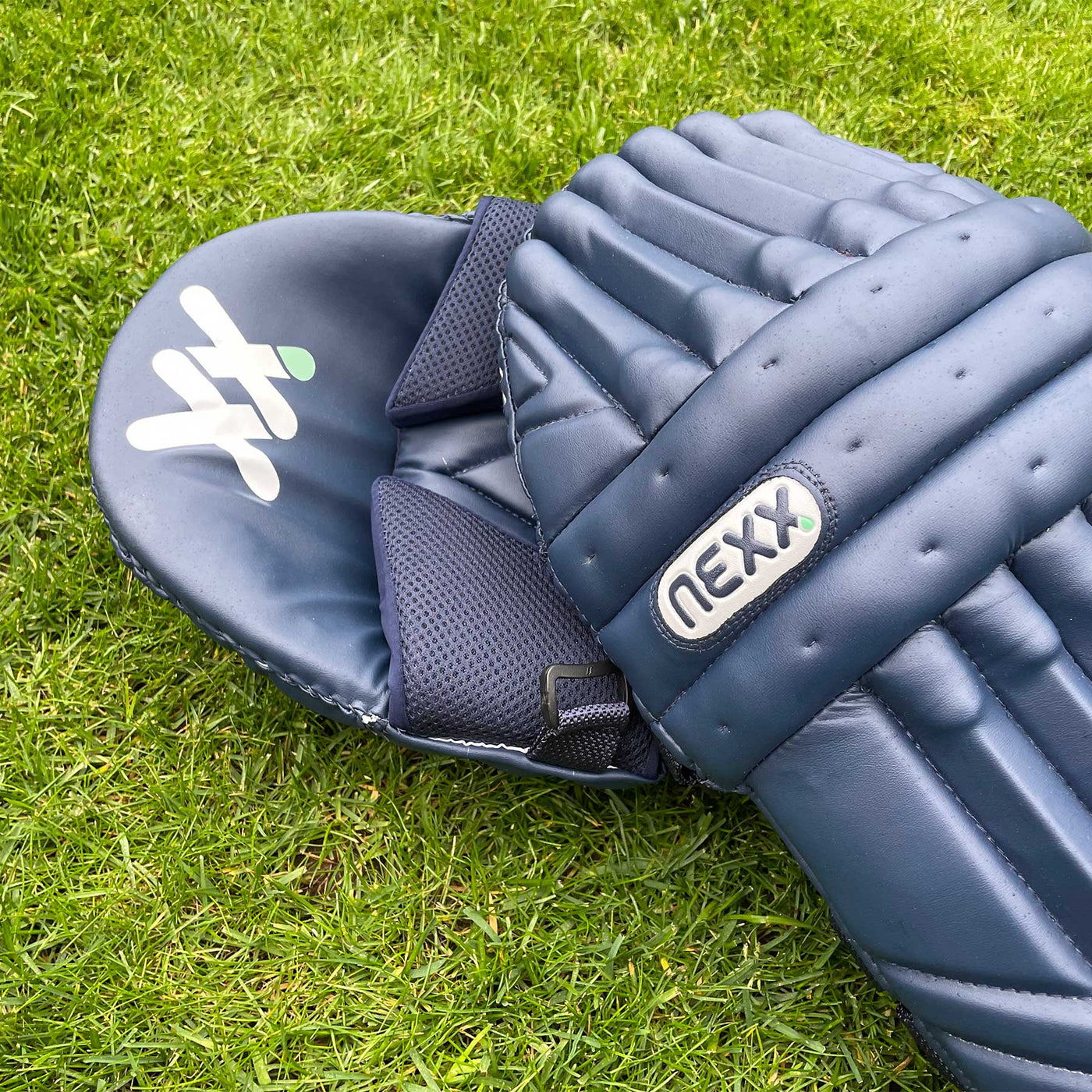 NEXX XX1 Women's Cricket Batting Pads - Navy Blue