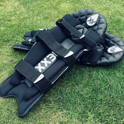 NEXX XX3 Girl's Cricket Batting Pads - Black